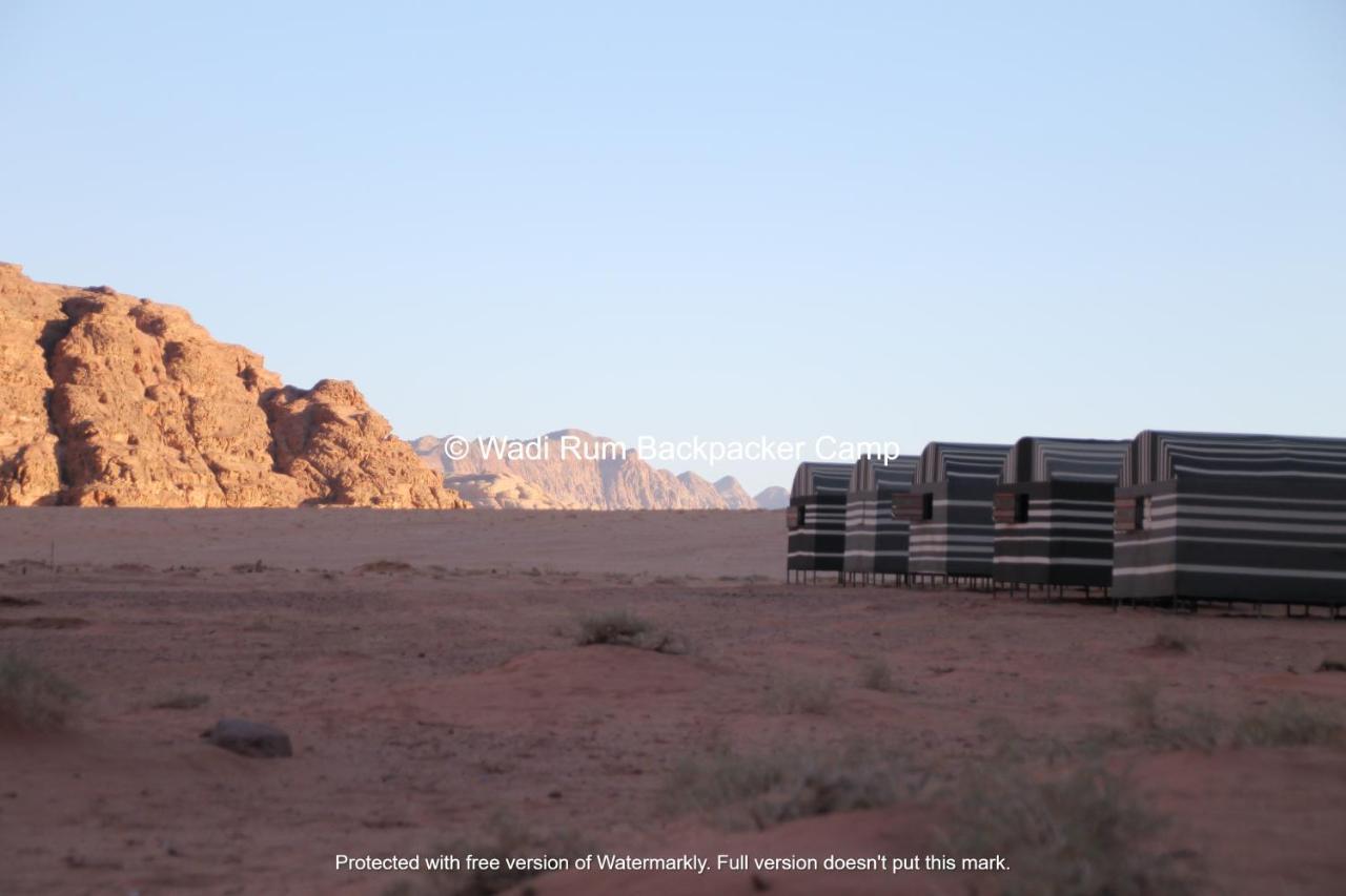 Wadi Rum Backpacker Camp ภายนอก รูปภาพ