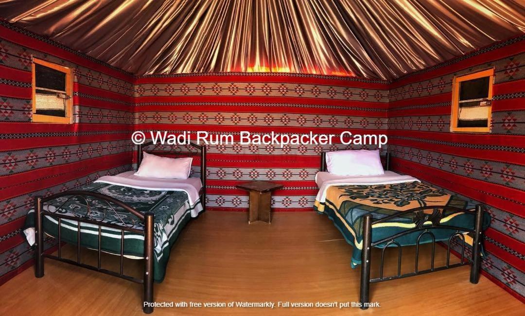 Wadi Rum Backpacker Camp ภายนอก รูปภาพ