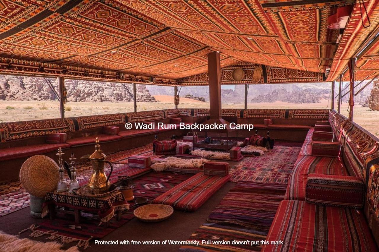 Wadi Rum Backpacker Camp ภายนอก รูปภาพ