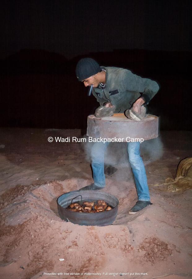 Wadi Rum Backpacker Camp ภายนอก รูปภาพ