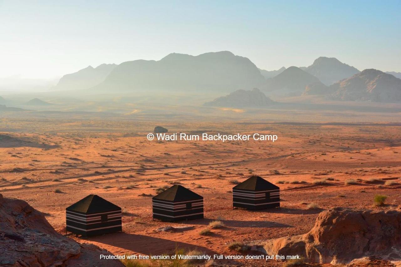 Wadi Rum Backpacker Camp ภายนอก รูปภาพ